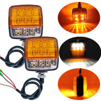 Đèn LED Xe Nâng 12v-80v Máy Kéo Tín Hiệu Xoay Xe Máy Đèn Báo Hướng Hổ Phách Trắng Xe Tải Trailer Vị Trí Đèn