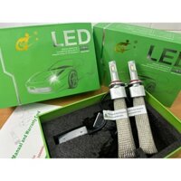 Đen LED xe ô tô 7S CAR HEADLIGHT Dây Đồng Tản Nhiệt ( 1 cặp ) Trắng / Trắng vàng