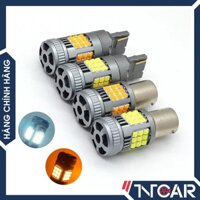 Đèn led xi nhan TCR-3014 chống nháy nhanh, công suất thực 21w, lắp không cần điện trở /canbus, 1156 7440 PY21w P21w T20