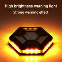 Đèn LED xoay ô tô Đèn cảnh báo từ tính Nhấp nháy có thể sạc lại Vàng trắng An toàn giao thông Flash Đèn tín hiệu an toàn tự động Toola