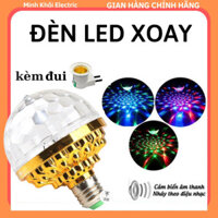 Đèn Led Xoay Vũ Trường 7 Màu nháy chớp theo nhạc bay phòng sân khấu Cao Cấp