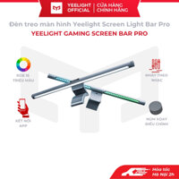Đèn led Yeelight light Bar Pro treo màn hình RGB 16 triệu màu kết nối app có núm xoay điều chỉnh nháy theo nhạc game