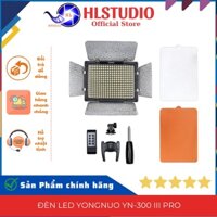 Đèn led Yongnuo YN-300 III Pro LED Video HL Studio, dùng cho máy ảnh, máy quay, thiết kế tối ưu, dễ sử dụng, độ bền cao