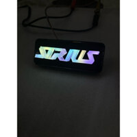 Đèn ledd biển số chữ Sirius 3D nổi -Lắp đặt dễ dàng-Nhiều màu lựa chọn-phụ tùng phụ kiện xi nhan
