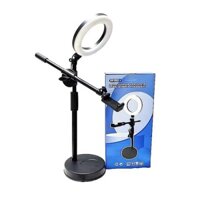 Đèn Live Light Holder kèm giá đỡ 360 loại đặt bàn tiện lợi cao 75cm hỗ trợ quay video