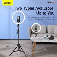 Đèn live stream Baseus Live Stream Holder-table Stand (3 nhiệt độ màu, chiều cao 20cm - 60cm)