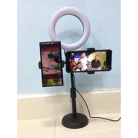 Đèn livestream 3in1 để bàn tiện dụng