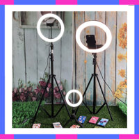 Đèn Livestream Kèm Kẹp Điện Thoại - Chân Đèn 2m1 Hoco tripod,cây lievstream