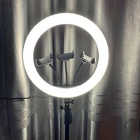 Đèn Livestream Size 34cm Dành Cho Bán Hàng Online, Make up, Chụp Ảnh Studio - Cây Livestream