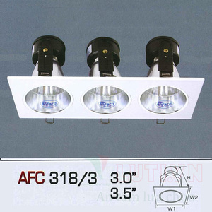 Đèn lon âm trần Anfaco AFC-318/3