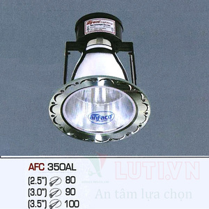 Đèn lon âm trần Anfaco AFC-350AL - 3.0 inch