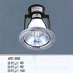 Đèn lon âm trần Anfaco AFC 355 - 2.5 inch