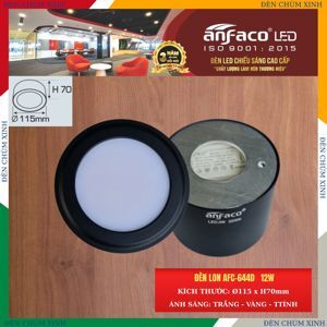 Đèn lon Anfaco AFC 644D - 12W