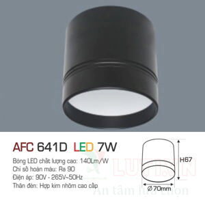 Đèn lon nổi Anfaco AFC-641D - 7W