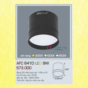Đèn lon nổi Anfaco AFC-641D - 9W