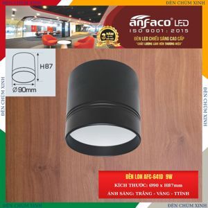 Đèn lon nổi Anfaco AFC-641D - 9W