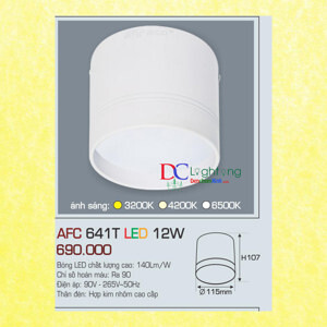 Đèn lon nôi LED Anfaco AFC-641T - 12W