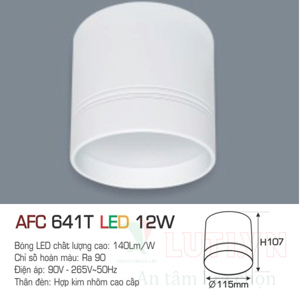Đèn lon nôi LED Anfaco AFC-641T - 12W
