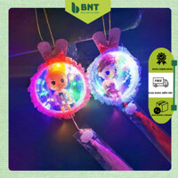 Đèn Lồng Búp Bê Đèn Led, Đèn Lồng Trung Thu Bé Gái Đèn Trung Thu Dễ Thương