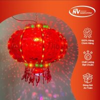 Đèn Lồng Điện Tử Quay 360 Độ - Trang Trí Ngày Tết