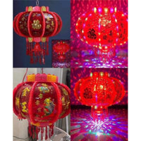 đèn lồng điện xoay