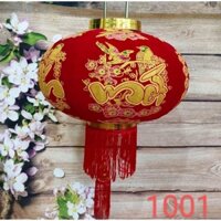 đèn lồng đỏ nhung cao cấp 60cm