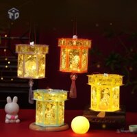 Đèn Lồng Giấy Trang Trí Trung Thu Họa Tiết Hoạt Hình