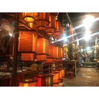 Đèn lồng mành tre PC Hội An size 30*40