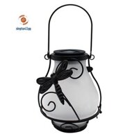 Đèn lồng ngoài trời Đèn lồng năng lượng mặt trời Đèn ngoài trời có đèn ngọn lửa, Đèn lồng năng lượng mặt trời treo chống nước để trang trí sân vườn Dễ dàng lắp đặt Dễ dàng sử dụng C