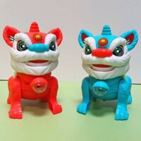 Đèn lồng sư tử trung thu cho bé có đèn nhạc vui nhộn , tiện lợi dễ cầm (không kèm pin)