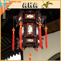 Đèn lồng trang trí kéo quân Mã QR hướng dẫn lắp ráp đèn lồng trang trí tết đèn lồng xoay 360 độ hội an nilong