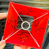 Đèn Lồng Vải Dù Cao Cấp Vẽ Tay Trang Trí Decor Trung Thu, Tết - HN4