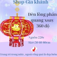 Đèn Lồng Xoay 360 độ . đủ sz , pù hợp trang trí các dịp lễ , tết .