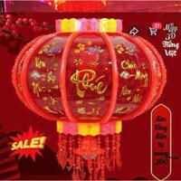 ĐÈN LỒNG XOAY 360 MẪU 3D CHỮ VIÊT