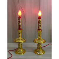 ĐÈN LƯ CẦY, ĐÈN THỜ NẾN (MỘT ĐÔI)- ĐÈN LƯ CẦY BÀN THỜ