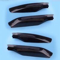 Đen Mái Giá Đường Sắt Cuối Nắp Vỏ Mũ Phù Hợp Cho Xe Toyota Land Cruiser Prado FJ150 2010-2018