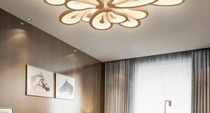 Đèn mâm 9 cánh bướm