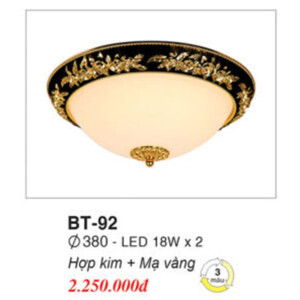 Đèn mâm áp trần BT-92