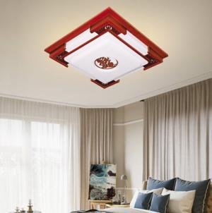 Đèn mâm áp trần gỗ OTG06