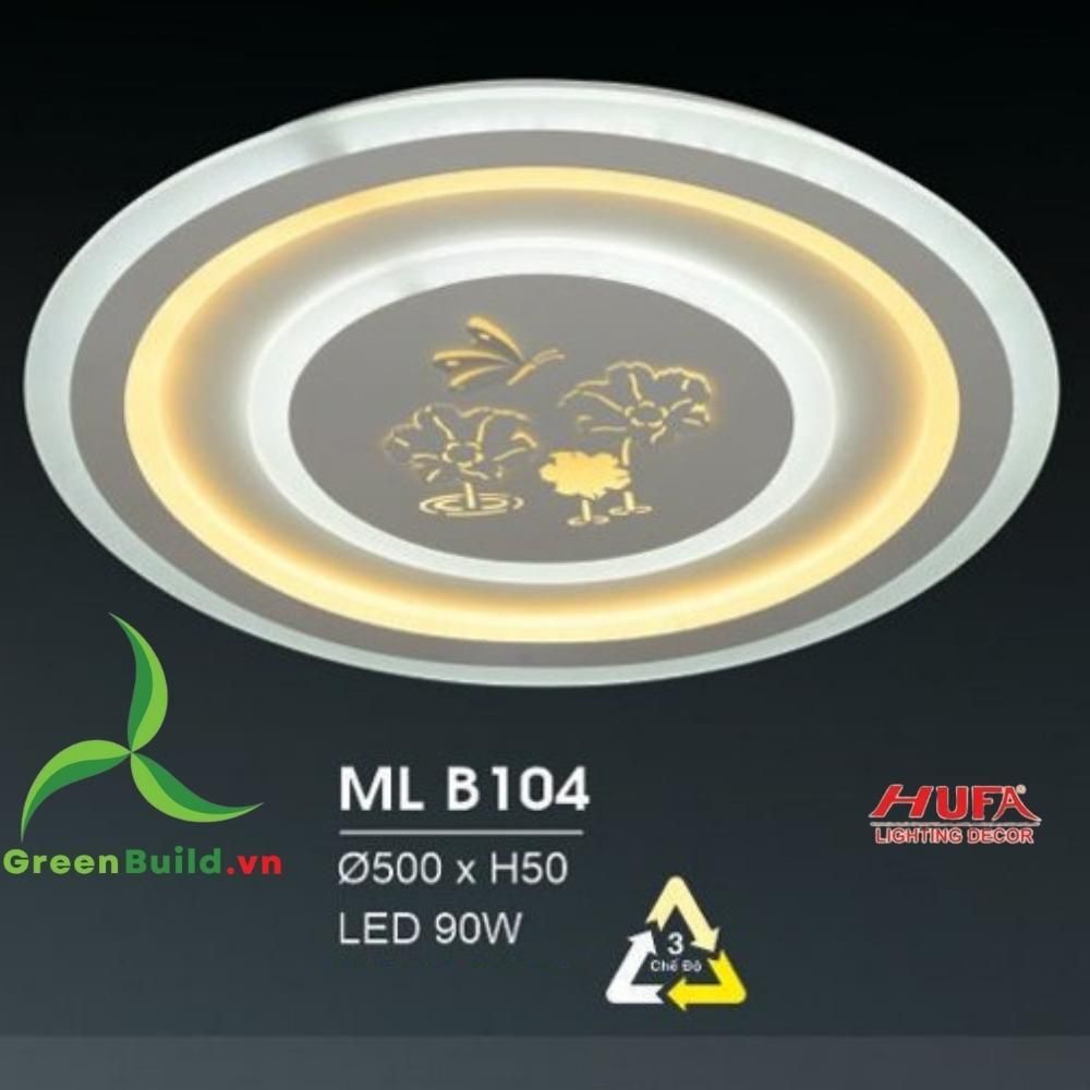 Đèn mâm áp trần LED Ø500mm MLB104