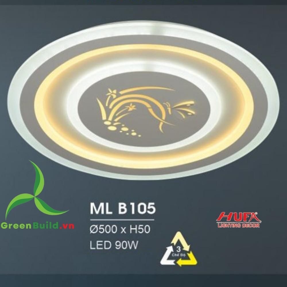 Đèn mâm áp trần LED Ø500mm MLB105