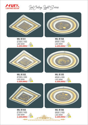 Đèn mâm áp trần led MLB101