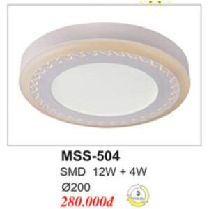 Đèn mâm áp trần LED MSS-504