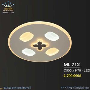 Đèn mâm áp trần ML712