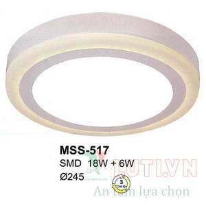 Đèn mâm áp trần MSS-517