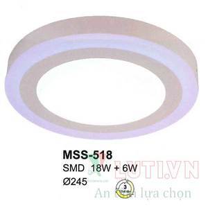 Đèn mâm áp trần MSS 518