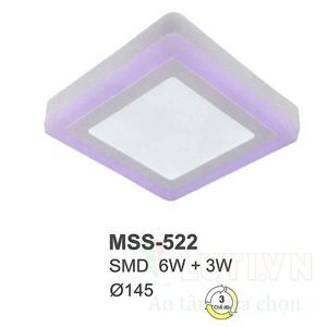 Đèn mâm áp trần MSS-522