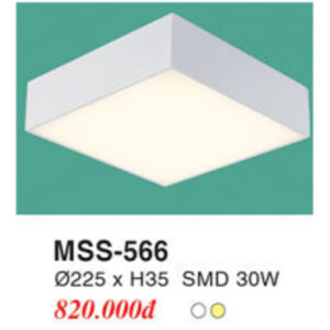 Đèn mâm áp trần MSS 566