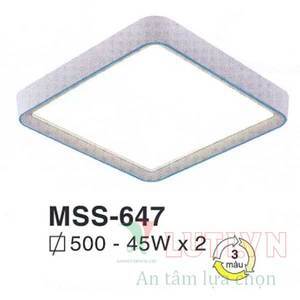 Đèn mâm áp trần MSS-647