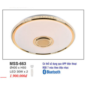 Đèn mâm áp trần MSS-663
